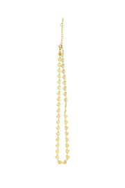 Zusss | Kettenstruktur Herzen Gold