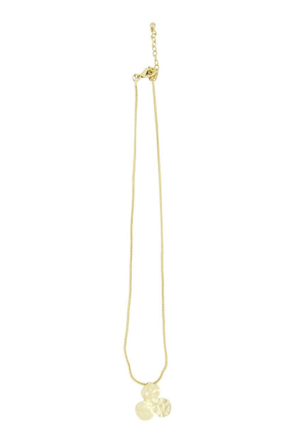 Zusss | Halskette mit Blumenanhänger, Gold