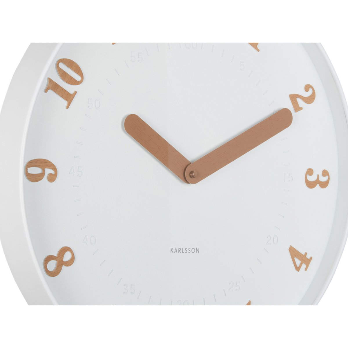 Karlsson Wandklok Amena Wit
