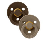 Bibs | Speen round set2 mocha dark oak