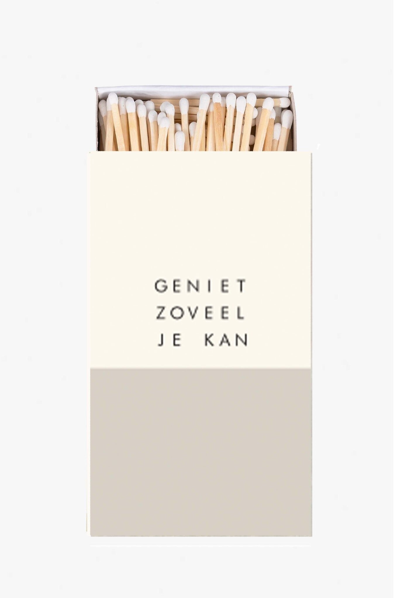 Zusss | Lucifers geniet wit/zand