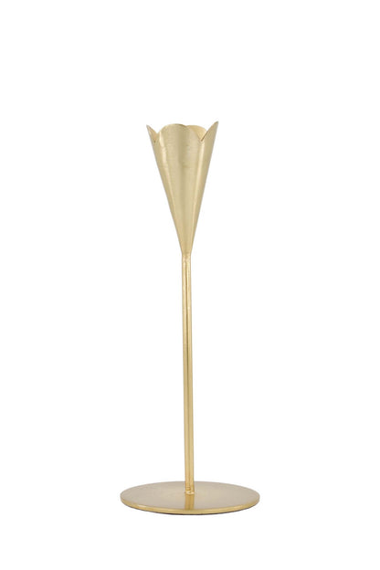 Zusss | Kerzenständer aus Metall, Herz, Gold