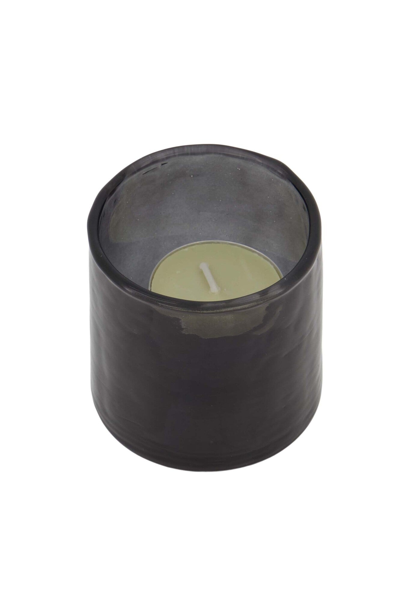 Zusss | Waxinelichthouder gehamerd antraciet