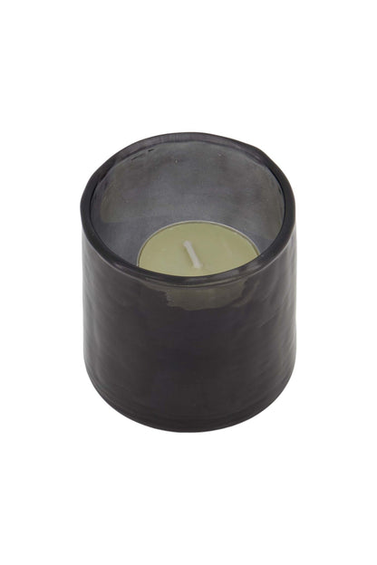Zusss | Waxinelichthouder gehamerd antraciet