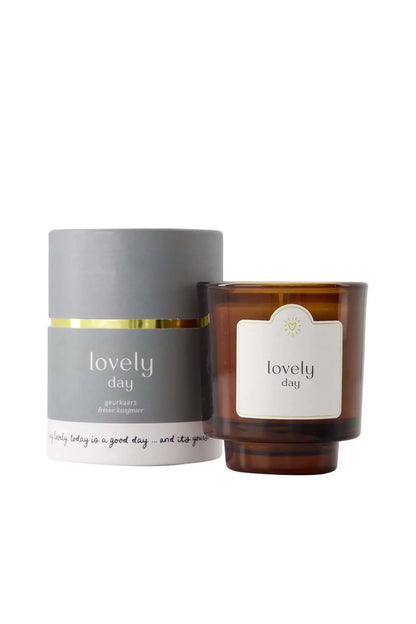 Zusss | Geurkaars glas in koker Lovely day