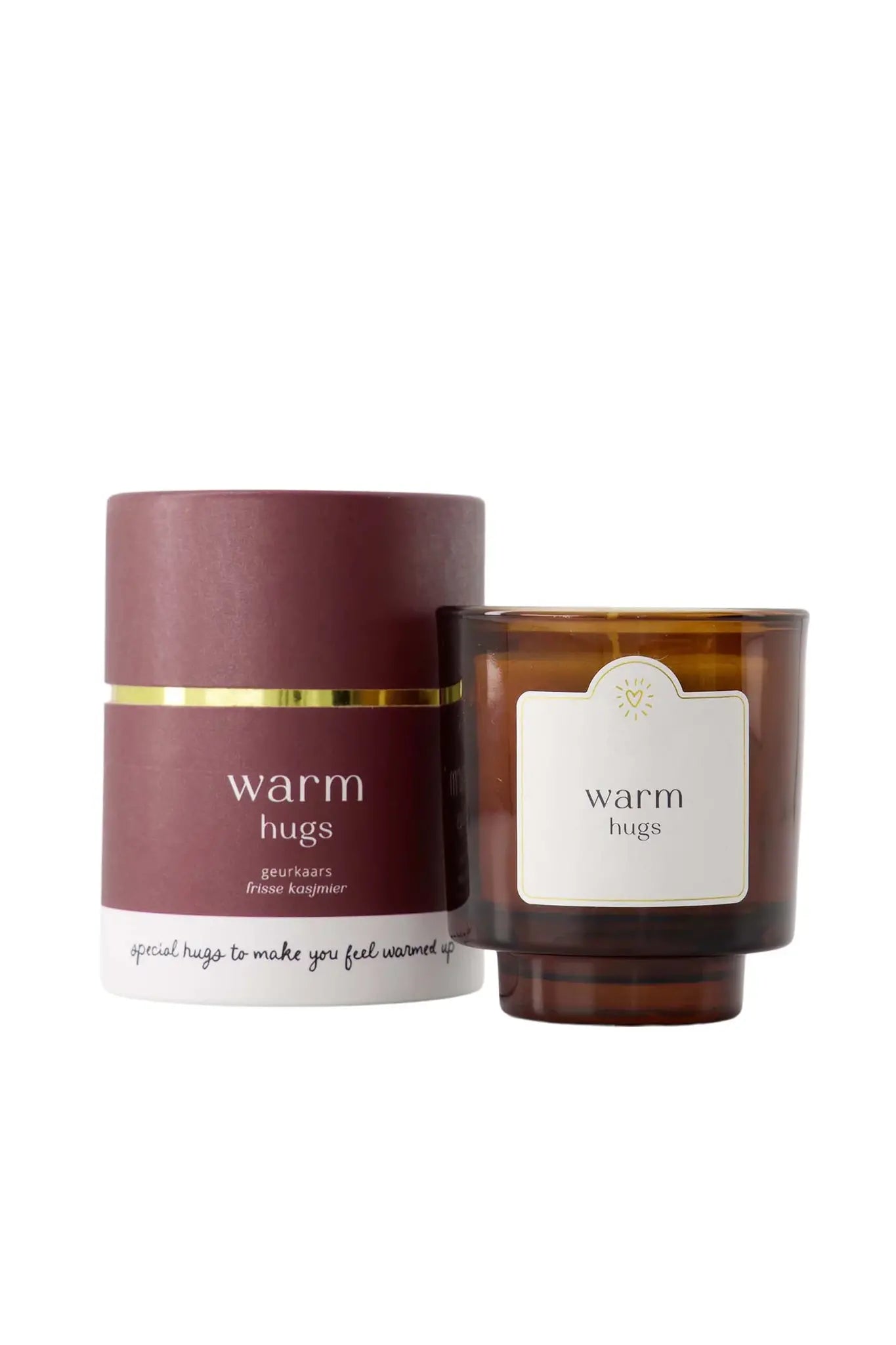 Zusss | Geurkaars in koker Warm hugs donkerrood