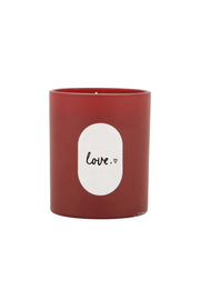 Zusss | Geurkaars glas love rood