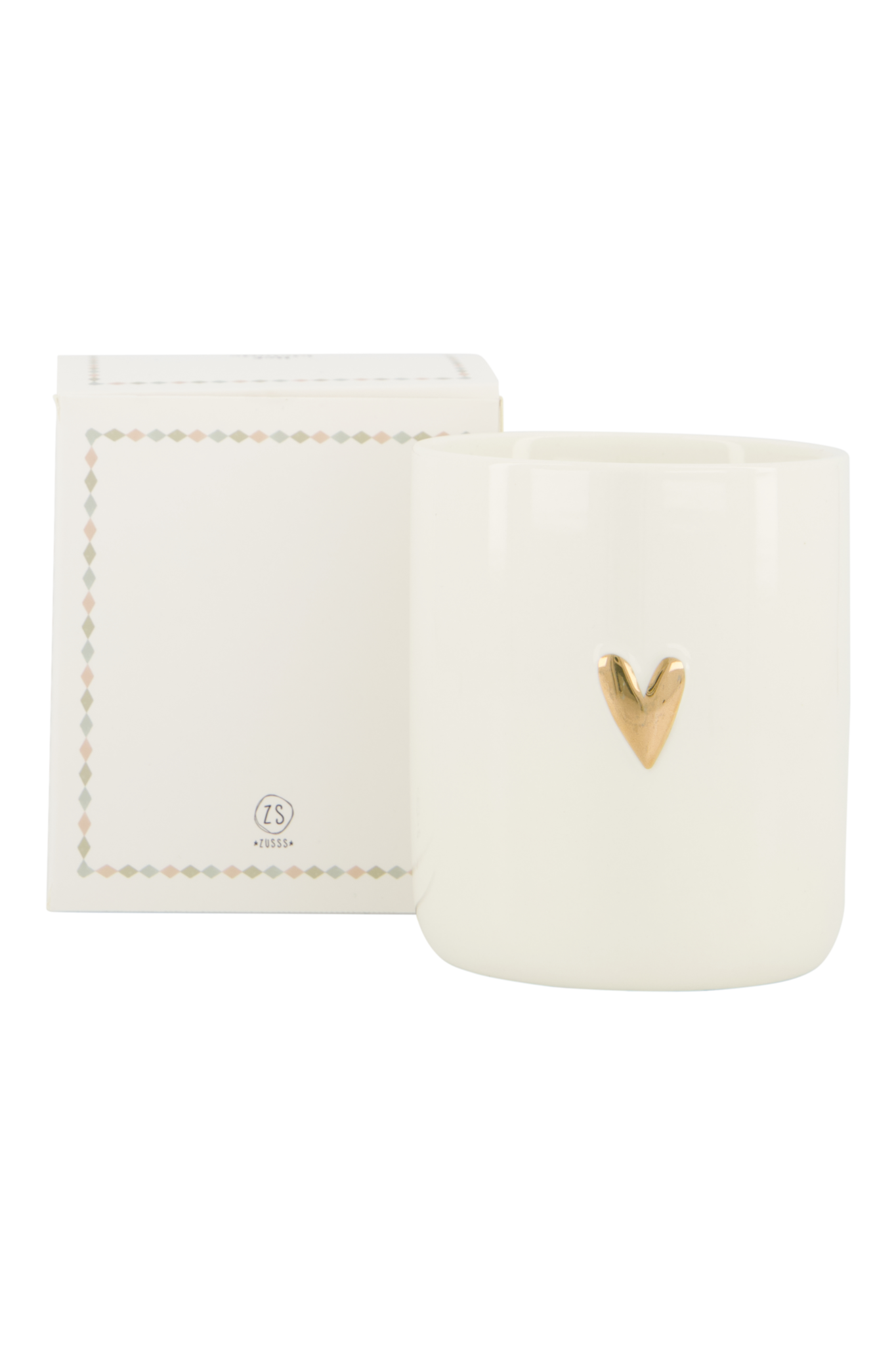 Zusss | Duftkerze aus Keramik in einer hübschen kleinen Schachtel