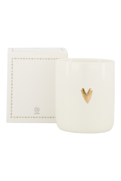 Zusss | Duftkerze aus Keramik in einer hübschen kleinen Schachtel