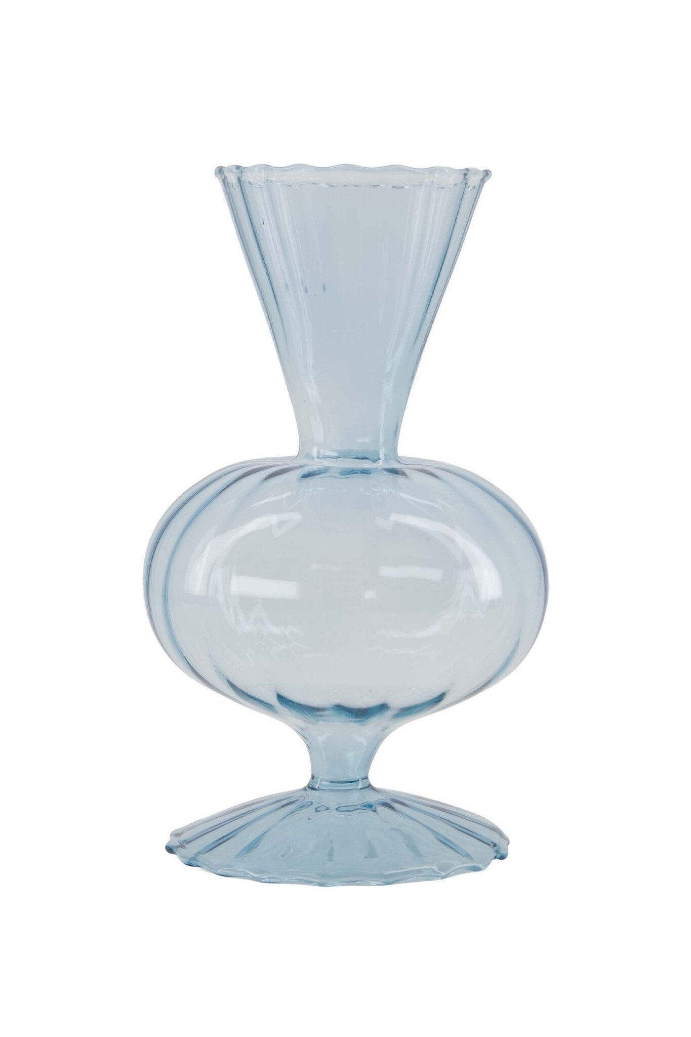 Zusss | Vaasje glas L blauw