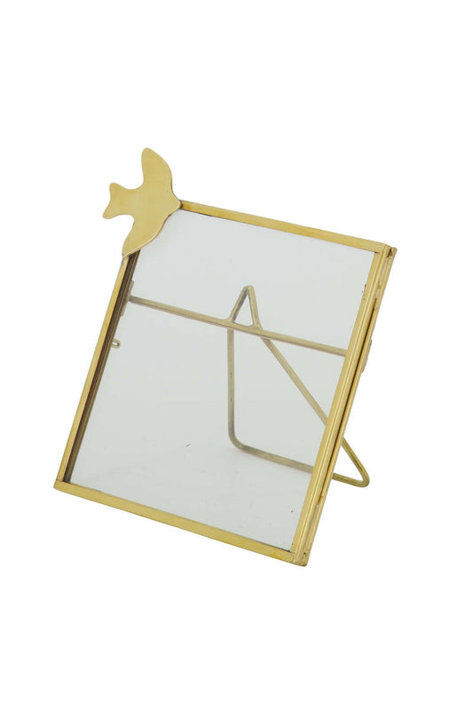 Zusss | Fotolijstje vogeltje goud