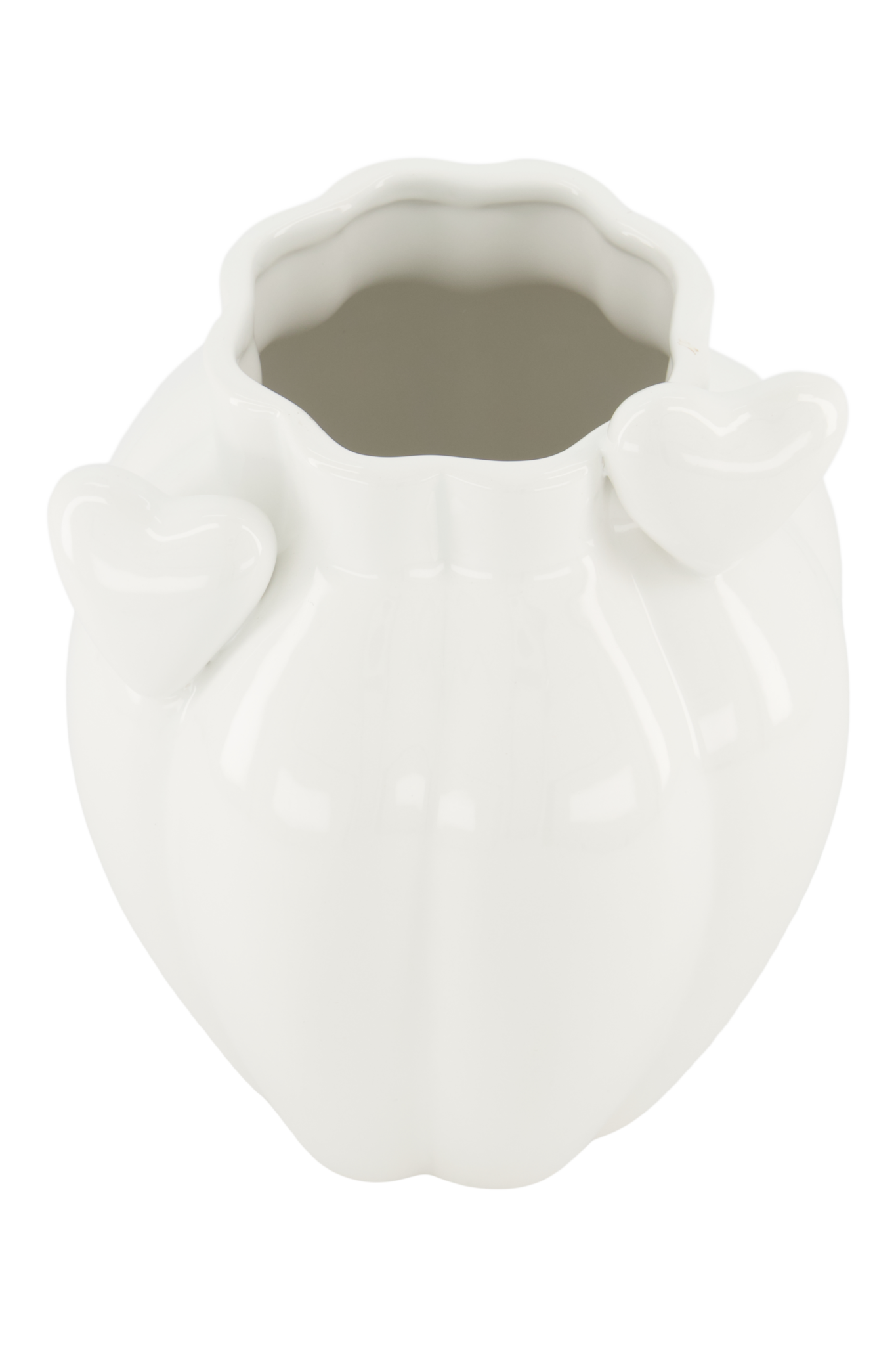 Zusss | Vaas hartjes wit