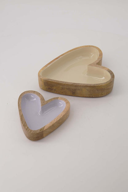 Zusss | Houten kom hartje zand