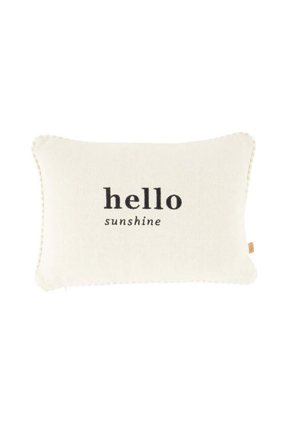 Zusss | Kussen hello sunshine gekleurde bies 35x25cm