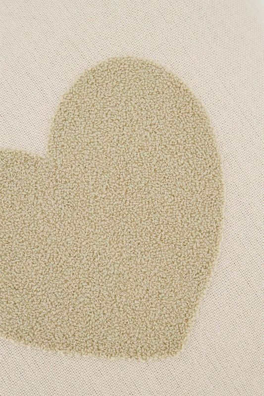 Zusss | Kussen tufted hart 45x45cm
