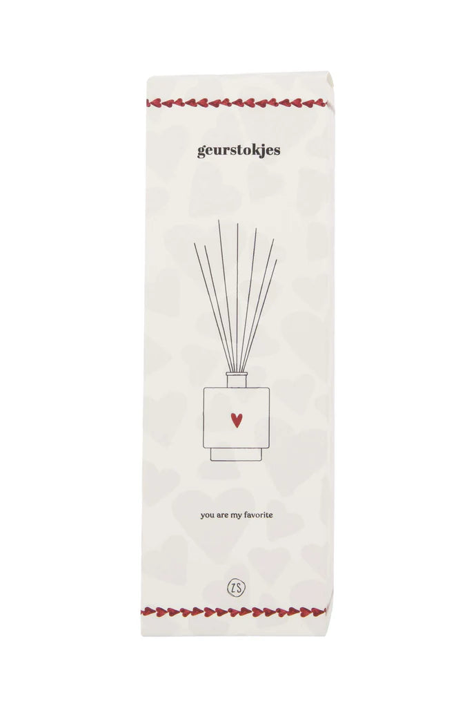 Zusss | Geurstokjes favourite wit rood