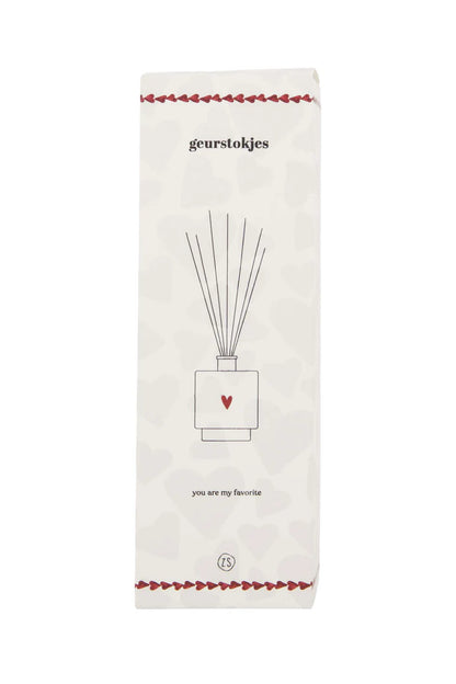 Zusss | Geurstokjes favourite wit rood