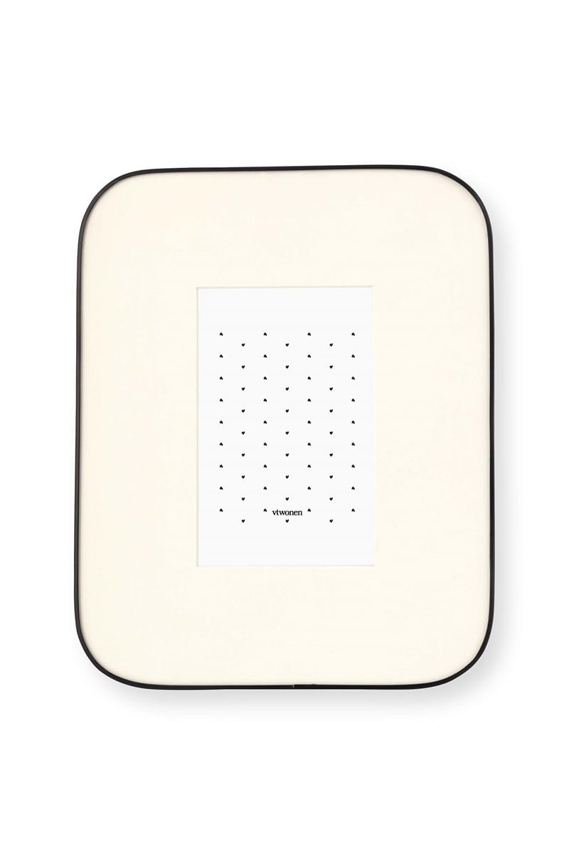 vtwonen | Schwarzer Fotorahmen aus Metall, 26,5 cm