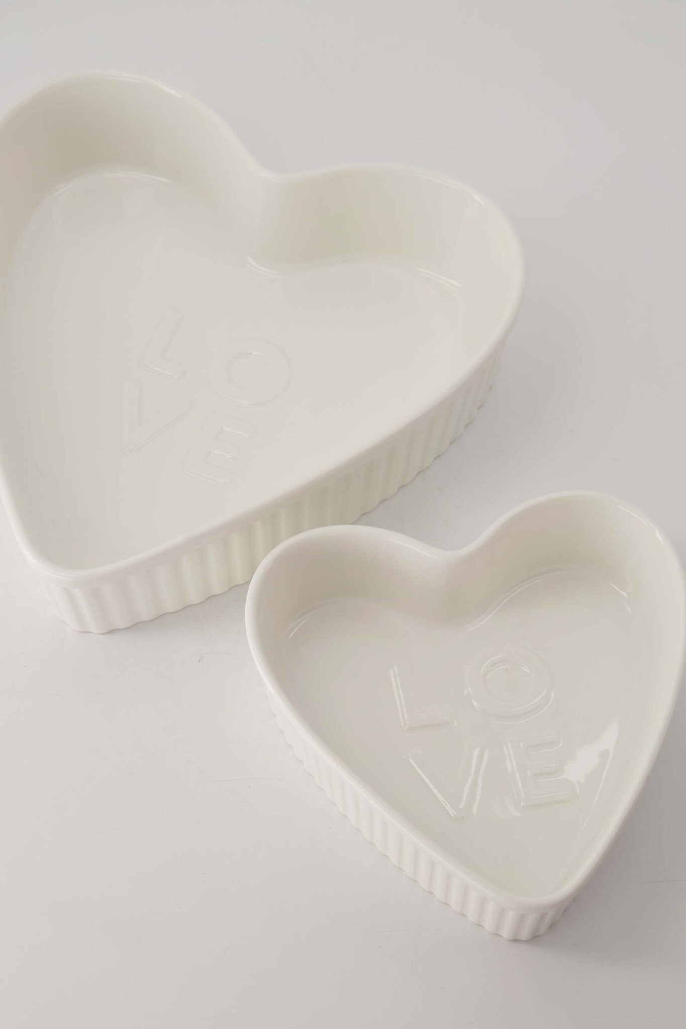 Zusss | Ovenschaal keramiek hartvorm love klein