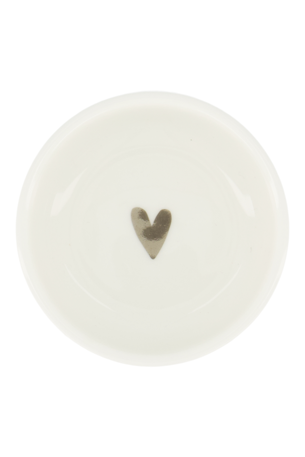 Zusss | Dipschaaltje hartje wit/zilver