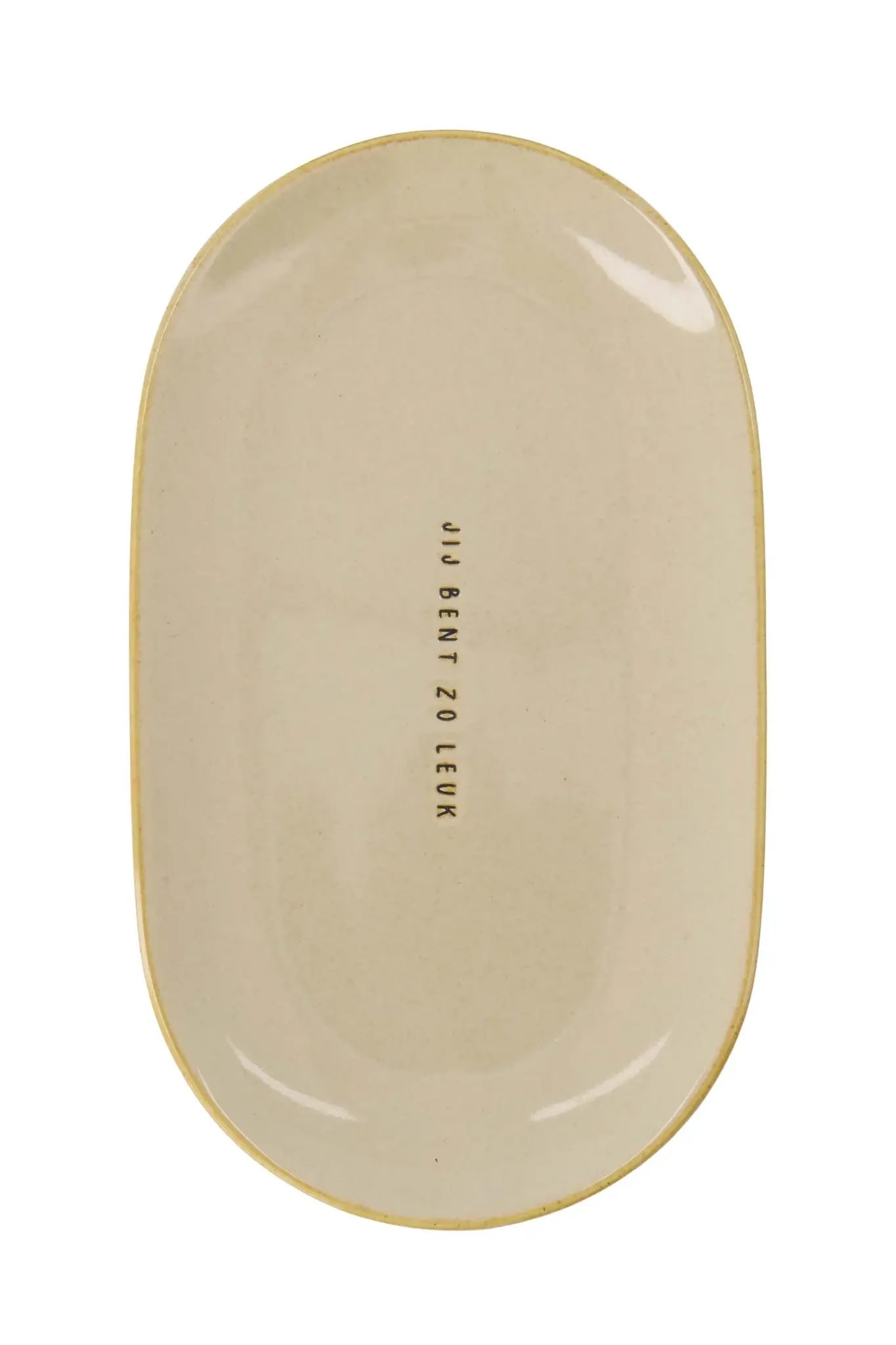 Zusss | Serveerschaal jij bent zo leuk zand