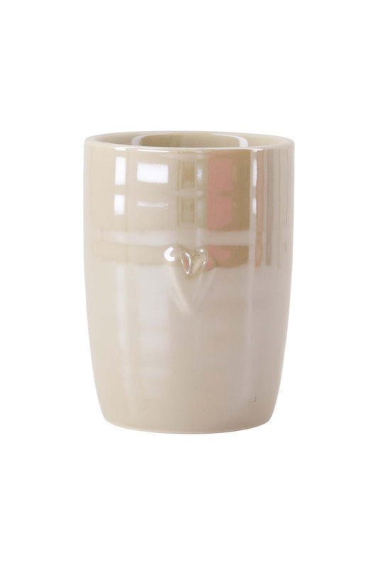 Zusss | Koffiemok parelmoer hartje zand