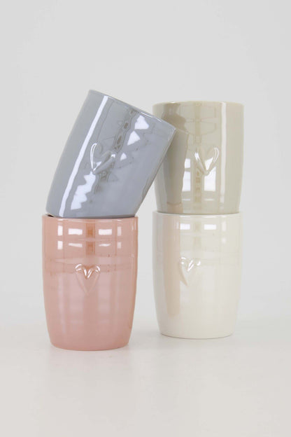 Zusss | Koffiemok parelmoer hartje zand