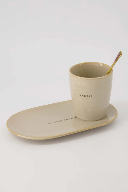 Zusss | Koffiemok hartje zand