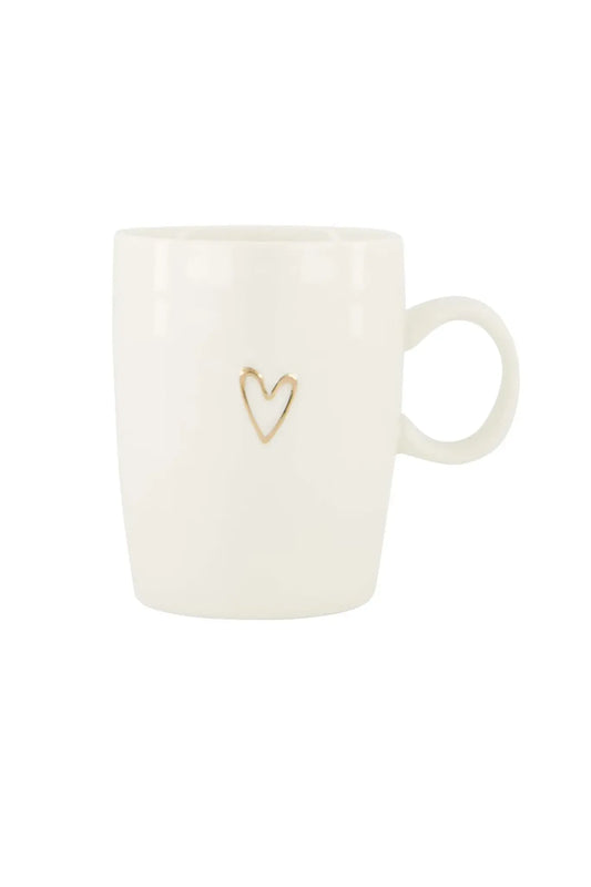 Zusss | Theemok lijn hartje goud