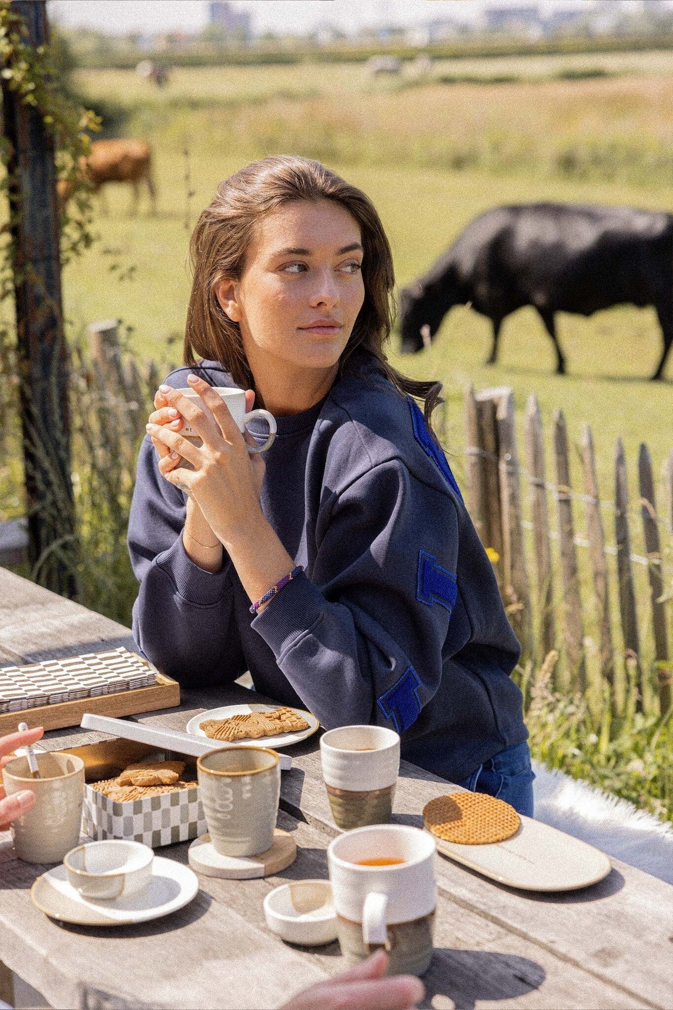 Zusss | Theemok me time grijsblauw