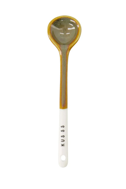 Zusss | Lepeltje kusss wit/donkergroen