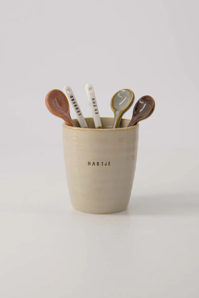 Zusss | Lepeltje enjoy wit/bruin