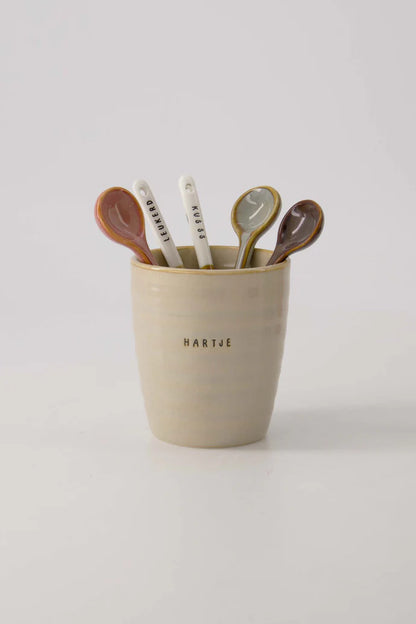 Zusss | Lepeltje enjoy wit/bruin