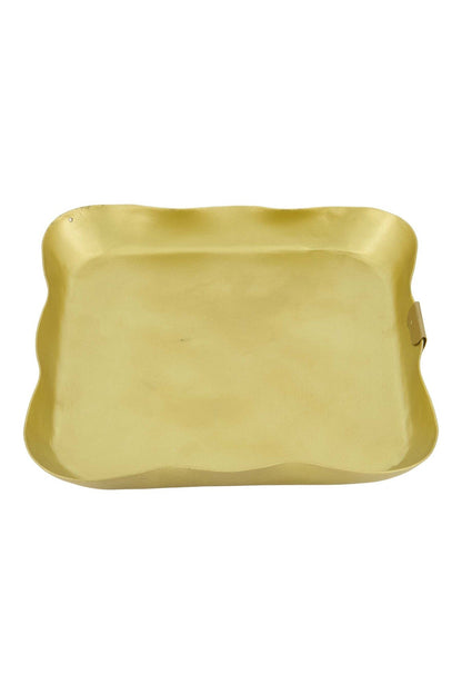 Zusss | Servethouder vierkant goud