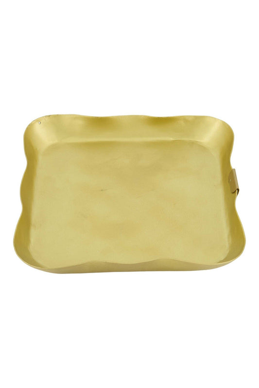 Zusss | Servethouder vierkant goud