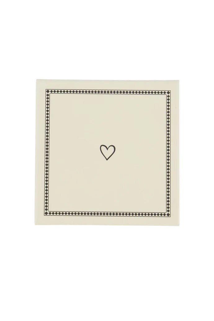 Zusss | Onderzetters zand/antraciet set van 6