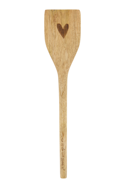 Zusss | Houten spatel hartvorm