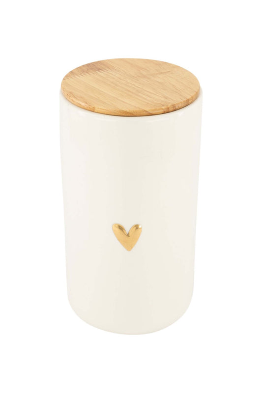 Zusss | Voorraadpot met deksel L hartje