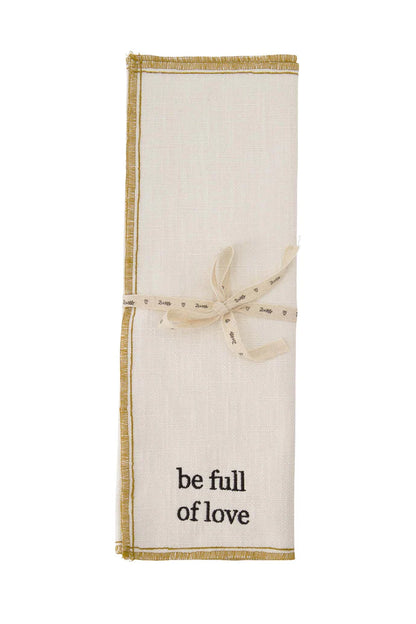 Zusss | Set van 2 placemats be full of love