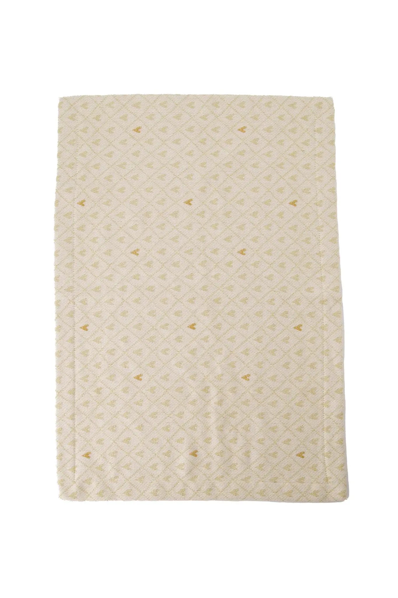 Zusss | Placemat hartjes zand/goud