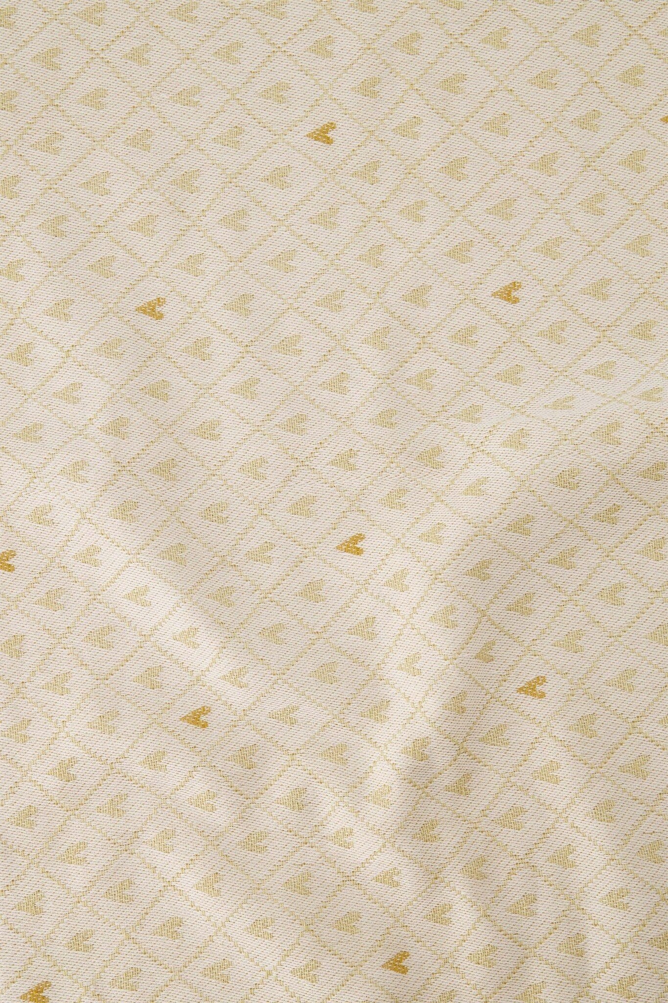 Zusss | Placemat hartjes zand/goud