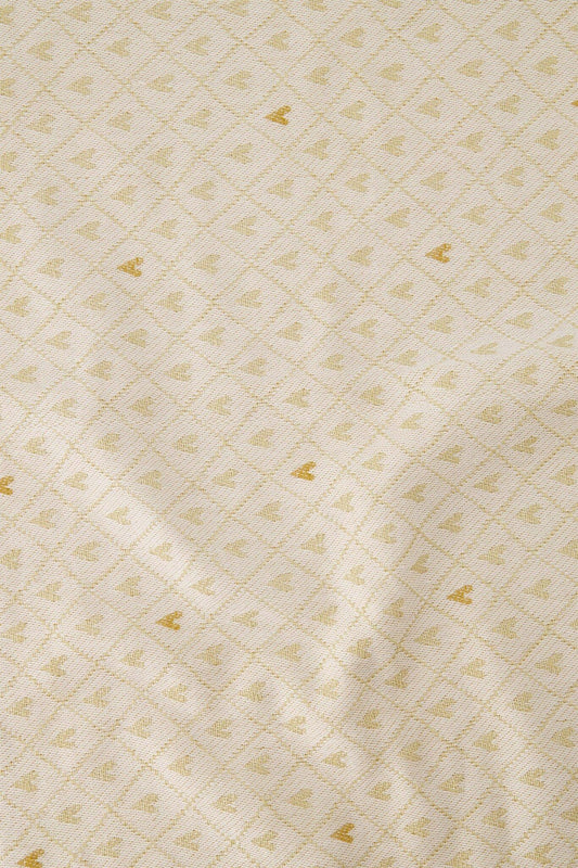 Zusss | Placemat hartjes zand/goud