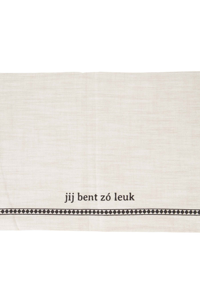 Zusss | Tafelkleed Good food good mood 250x150cm