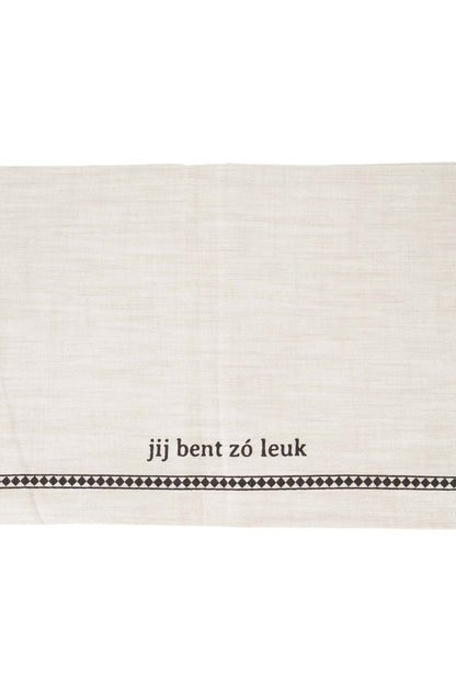 Zusss | Tafelkleed Good food good mood 250x150cm