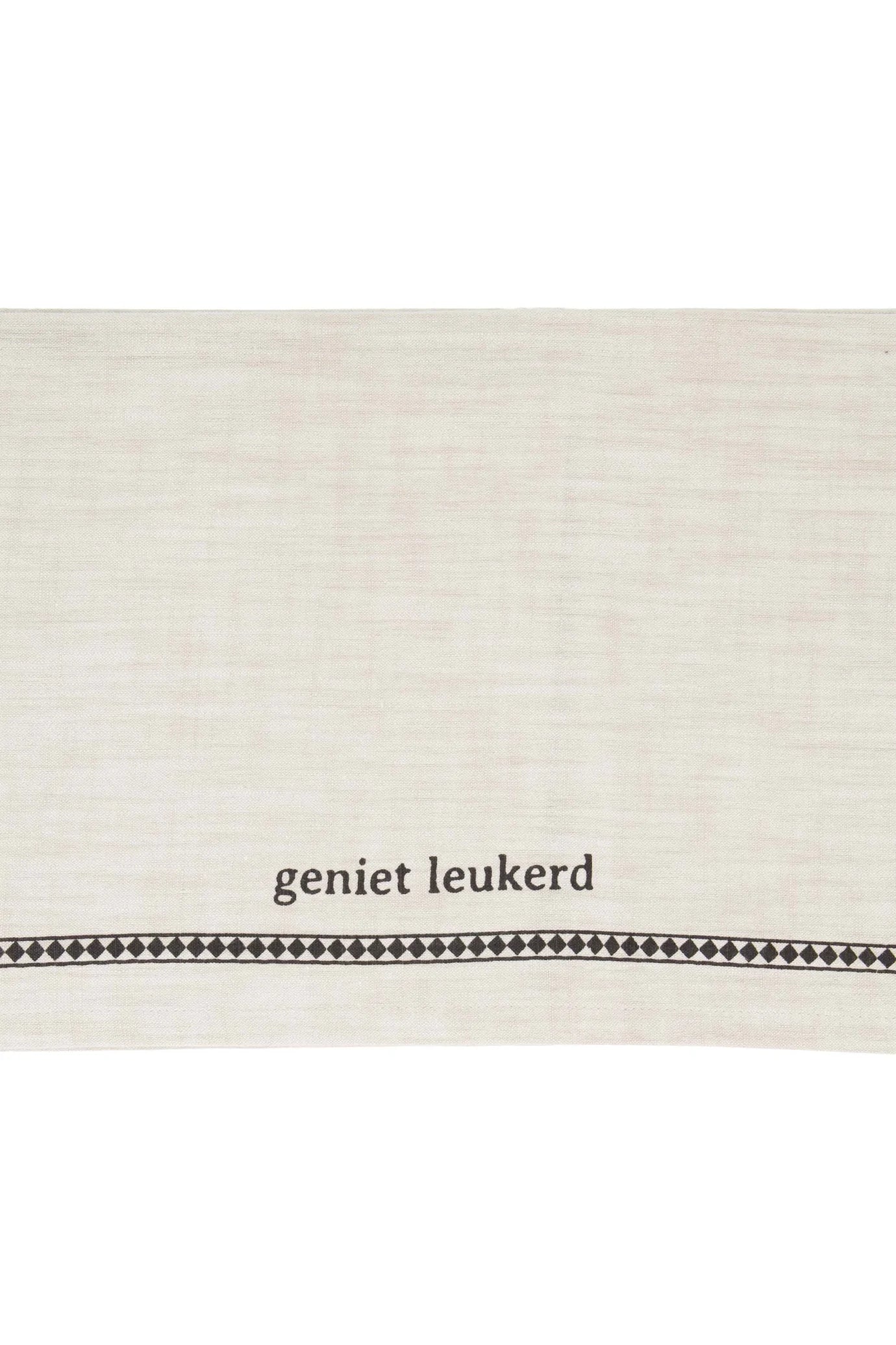 Zusss | Tafelkleed Good food good mood 250x150cm