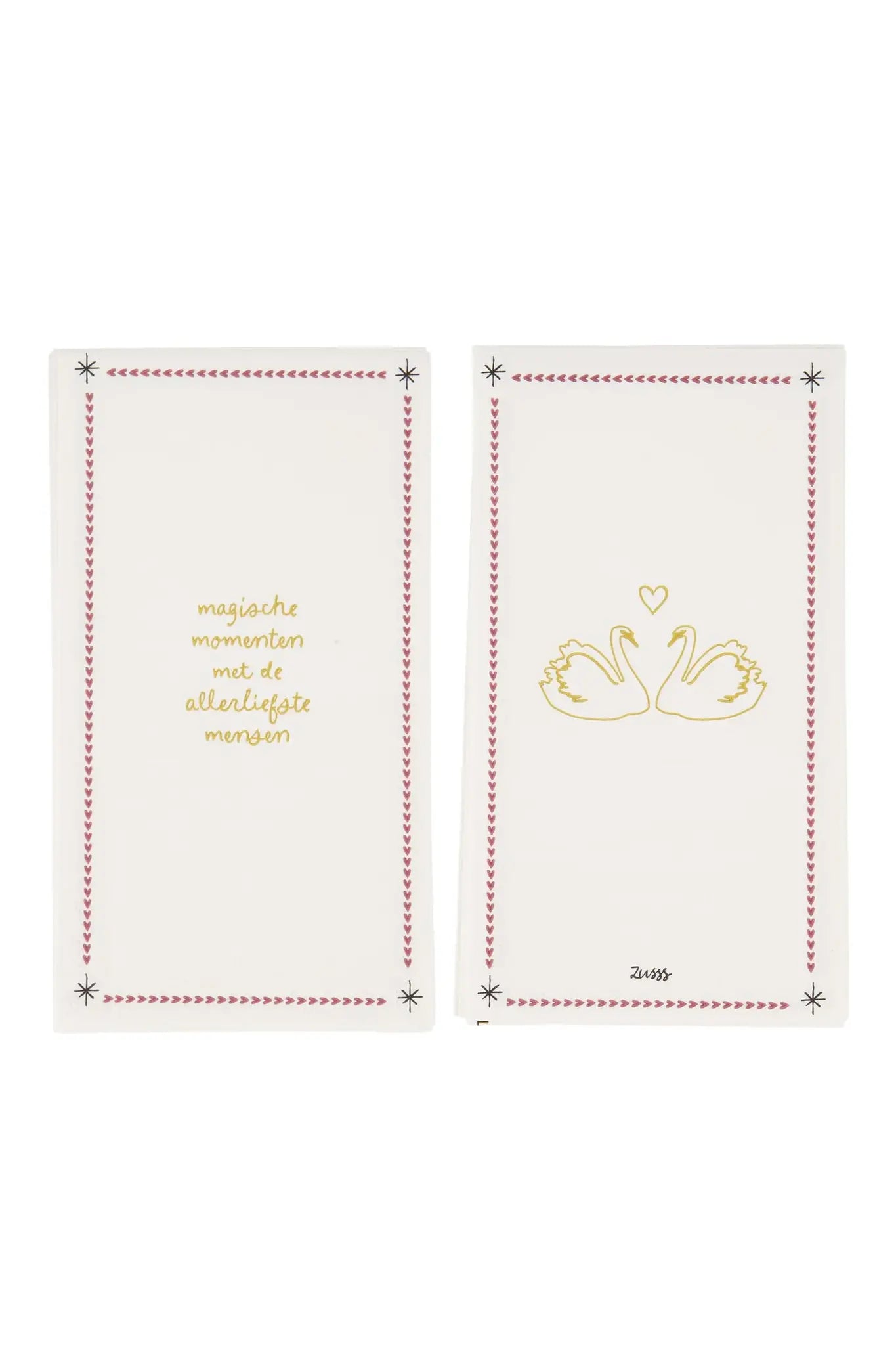 Zusss | Servetten rechthoek magische momenten