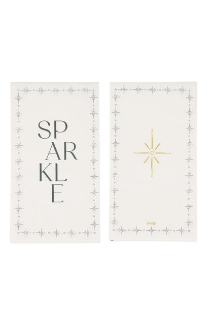 Zusss | Servetten rechthoek sparkle
