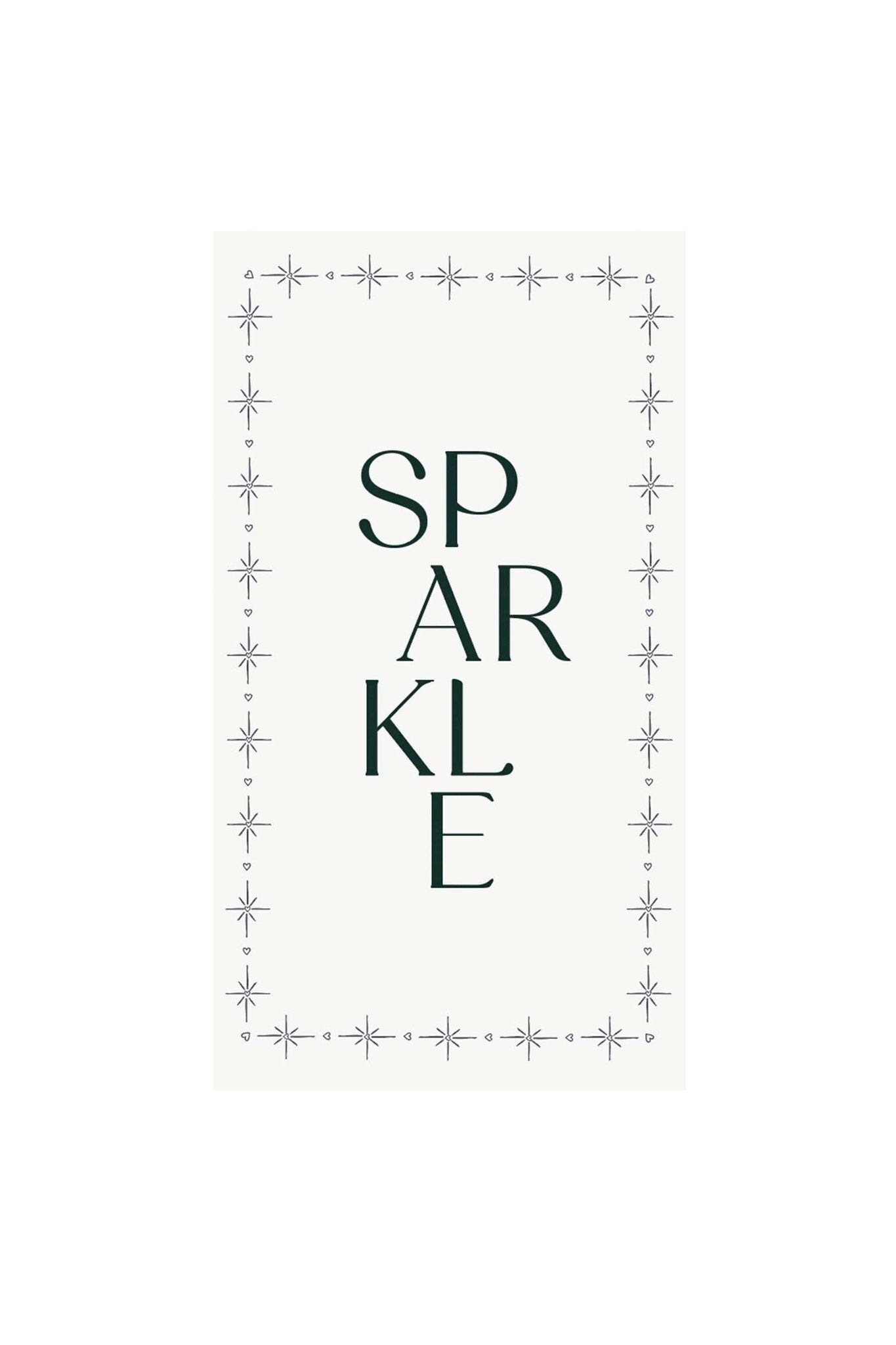 Zusss | Servetten rechthoek sparkle