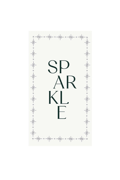 Zusss | Servetten rechthoek sparkle