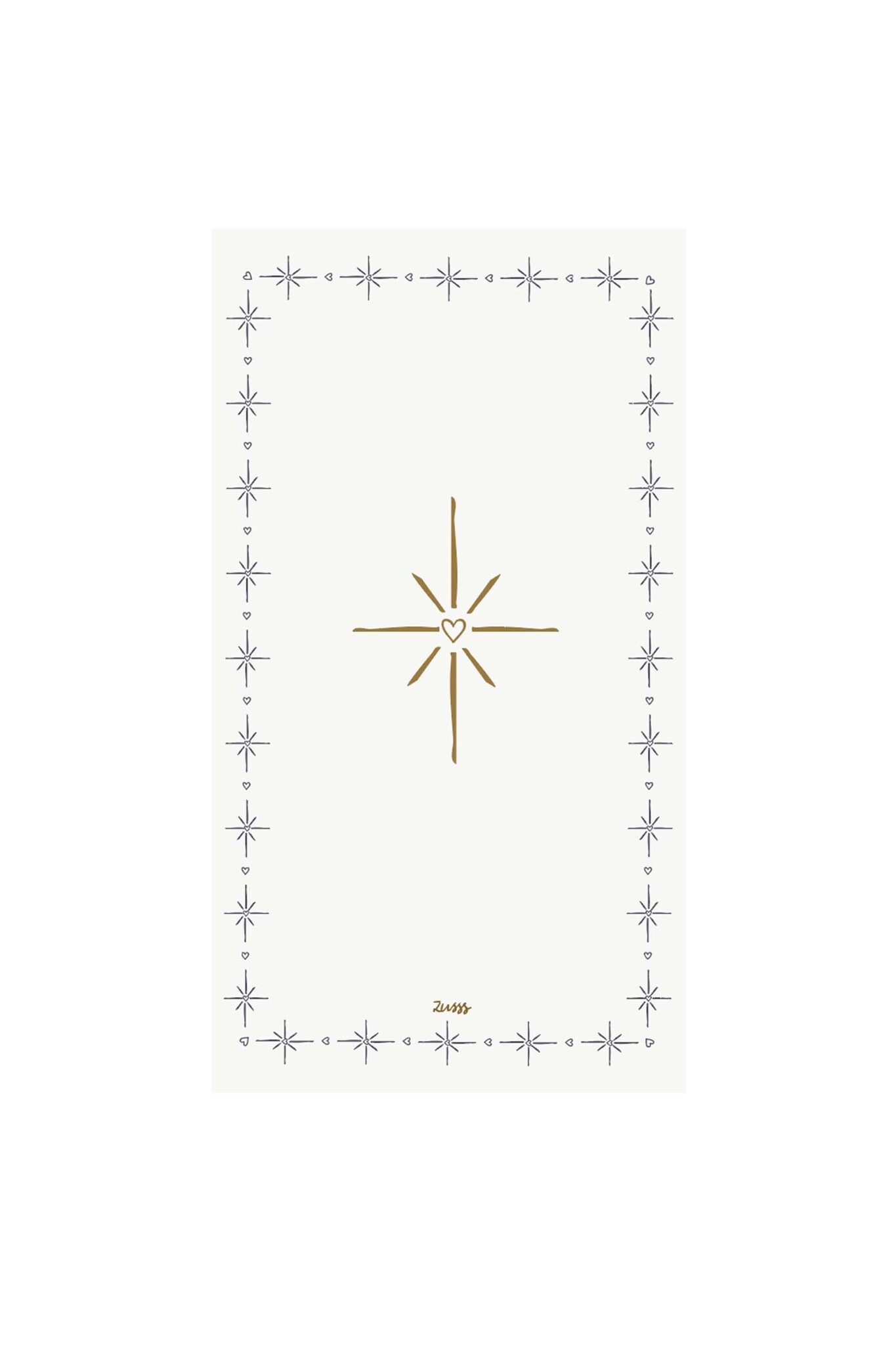 Zusss | Servetten rechthoek sparkle